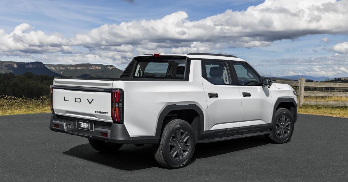 2025 LDV TERRON 9 Preço e especificações: o novo ute se junta ao T60 menor