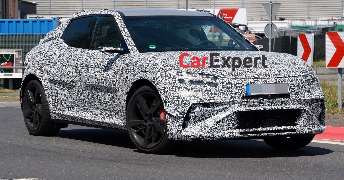 Genesis GV60 Magma espião: SUV elétrico aquecido toma forma
