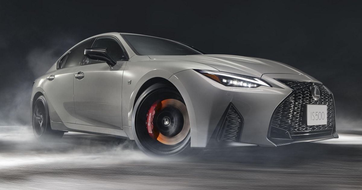 Lexus IS500 Climax Edition: V8 Sedan se despediu de uma alta