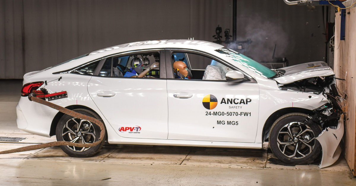 Mg 5 recebe o teste de segurança após a atualização, pontuações de classificação muito melhor
